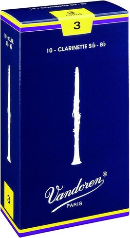 Vandoren Traditional Bb Clarinet Reeds Strength 3.5 Box of 10 (Strength 3.5 Box of 10) & SR2135 Alto Sax Traditional Reeds Strength 3.5; Box of 10 in Saudi Arabia