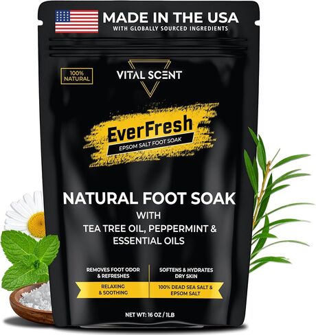 Industrial Strength Foot & Shoe Spray: Eliminate Odor with Witch Hazel | Cooling & Soothing Relief for Hardworking, Achy Feet | Foot Deodorizer for Tough Job Odors | Long-Lasting Freshness for Feet in Saudi Arabia