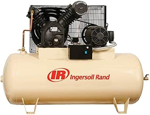 Ingersoll Rand Electric Air Compressor - 10 HP ، 35 CFM في 175 PSI ، 200 فولت ، رقم الطراز 2545E10 -V in Kuwait