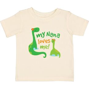 inktastic my nana loves me حفيد تي شيرت in Kuwait