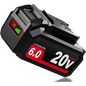 [2025NEW] 6.0Ah Replacement Battery for Skil 20V Max Tools - Compatible with Drills, Saws, Lights (BY519601, BY519603, BY519702,etc.) in Kuwait