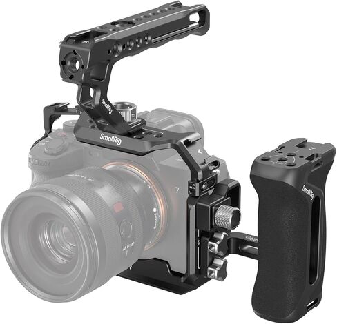 SmallRig A7R V / A7 IV / A7S III CAGE + مقبض جانبي مع TRIGGER REC in Saudi Arabia