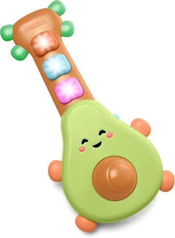 Skip Hop Baby Toy Guitar, Farmstand Grow & Play, Rock-A-Mole Guitar in Saudi Arabia