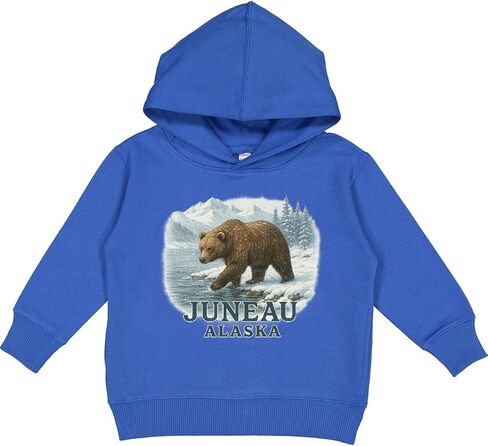 inktastic Juneau Alaska Bear Scenic Wilderness Toddler Hoodie in Kuwait