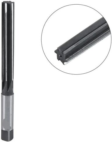 1Pcs 3/4/5/6/8/10/12/14/16mm H8 Straight Shank Parallel Reamer HSS Engineering Pipe Drill Chuck Milling Cutter Reamer Tool(8mm) in Saudi Arabia