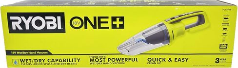 RYOBI ONE+ 18V PCL702 Cordless Wet/Dry Hand Vacuum Kit with Battery and Charger (Bulk Packaged) in Saudi Arabia