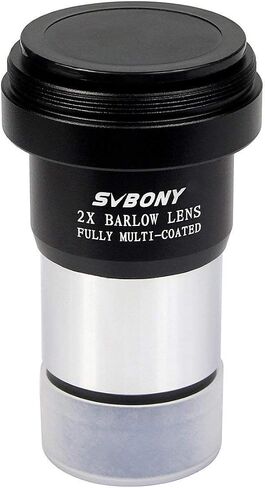 SVBONY 2X Barlow Lens with M42 Thread Bundle with Moon Filter 1.25 inch 25 Percent Telescope Accessory Transmission Neutral Density Filter ND4 in Saudi Arabia