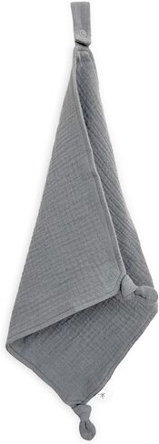 Ryan & Rose Cutie Lovey - Soft 100% Organic Cotton Muslin with Attachable Snap Closure - Loveys for Babies Newborn Baby Lovey Security Blankets for Babies Baby Blanket (Ruffle Petal) in Saudi Arabia