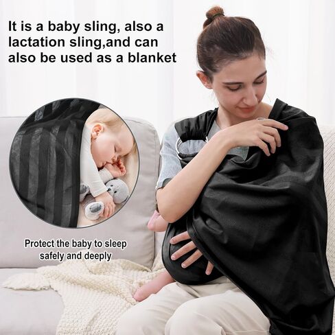 Water Ring Sling Baby Carrier, Adjustable Lightweight Breathable Newborn Carrier Sling for Summer, Swimming, Pool, Beach, Front Chest Mesh Infant Wrap Carrier for Baby Gift (Light Grey) in Kuwait