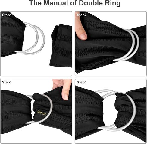 Water Ring Sling Baby Carrier, Adjustable Lightweight Breathable Newborn Carrier Sling for Summer, Swimming, Pool, Beach, Front Chest Mesh Infant Wrap Carrier for Baby Gift (Light Grey) in Kuwait