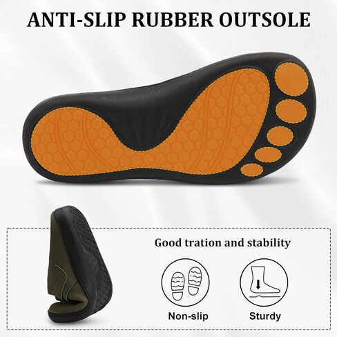 JOINFREE Womens Wide Suede Clogs Zero Drop Potato Shoes Diabetic Mules for Swollen Edema Comfort Slip on Clog Slippers with Adjuatable Buckle Indoor & Outdoor Use in Saudi Arabia
