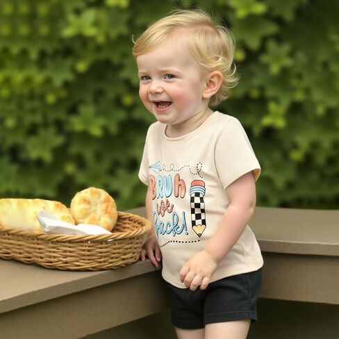 Baby First Day of Preschool Shirt Toddler Kids boy Girl in My Preschool Era Tee Shirt Top Back to School Outfits in Saudi Arabia