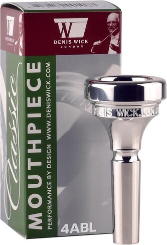 Denis Wick DW5880-5ABL Silver-Plated Large Bore Trombone Mouthpiece in Saudi Arabia