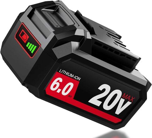 [2025New] بطارية بديلة 6.0AH لأدوات Skil 20V Max - متوافقة مع التدريبات ، المناشير ، الأنوار (BY519601 ، BY519603 ، BY519702 ، إلخ.) in Kuwait