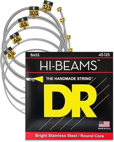 DR سترينغز Hi-Beam جولة الأساسية باس متوسطة 5 خيوط in Kuwait