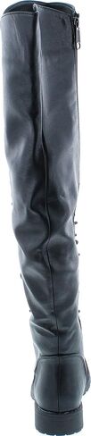 SHOEDEZIGNS Shoe Dezigns Travis 05 Women Military Lace Up Thigh High Combat Boot in Saudi Arabia