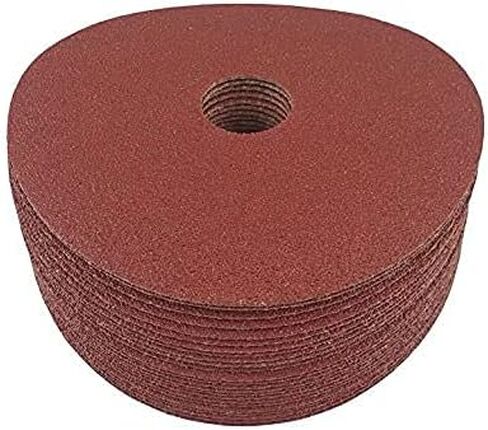 Resin Fiber Grinding Discs Aluminum Oxide 4-1/2" x 7/8" (80 Grit, 25 Pack) in Saudi Arabia