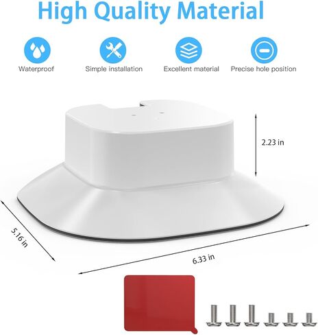 Rain Shade Cover Compatible with eufy Security SoloCam E30 Solar Camera/eufy Security 4G LTE Cam S330 Camera,for Eufy Outdoor Security Cameras Protective Cover Accessories（1pack,White） in Saudi Arabia