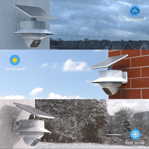 Rain Shade Cover Compatible with eufy Security SoloCam E30 Solar Camera/eufy Security 4G LTE Cam S330 Camera,for Eufy Outdoor Security Cameras Protective Cover Accessories（1pack,White） in Saudi Arabia