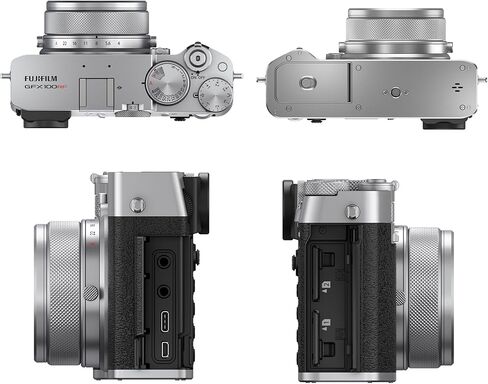 Fujifilm GFX100RF 102MP الكاميرا الرقمية المتوسطة التنسيق ، حزمة نمط المدى المدمجة القوية مع بطاقة ذاكرة Micro Micro Micro 2x 2x in Saudi Arabia