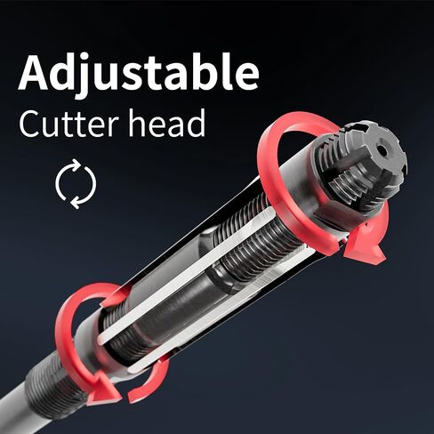reamer اليد القابلة للتعديل 13.75-15.25mm ， HSS HSS Grip Metric Metric Drining Drinyoung (13.75-15.25) in Kuwait