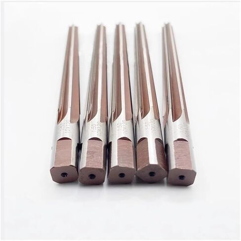 1:50 Taper Reamer Set 3-12mm Hand Reamer 9SiCr Straight Shank Reamer Engineering Tool(3-4-5-6-8-10-12) in Saudi Arabia
