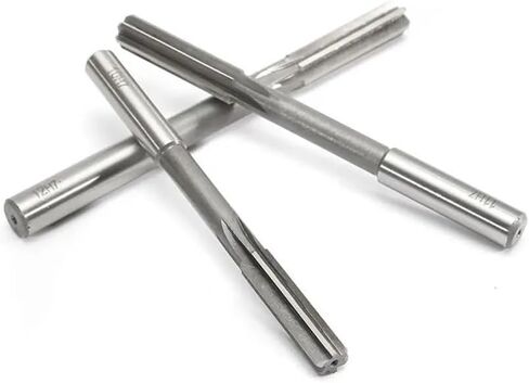 3-12mm HSS Machine Reamer Set H7 Straight Shank Milling Chucking Reamer for Metal Steel Aluminum(4Pcs 6-8-10-12mm) in Saudi Arabia