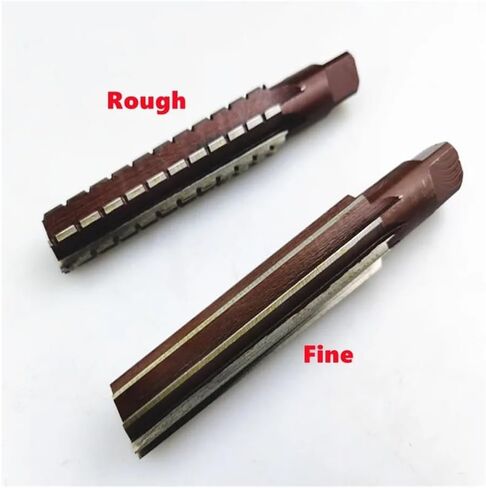 Taper Reamer MT0-MT3,9Crsi Precision Reamer and Coarse Reamer, Used for Manual Tools for Milling Precision Machining Tools(MT0 Fine) in Saudi Arabia