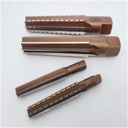 Taper Reamer MT0-MT3,9Crsi Precision Reamer and Coarse Reamer, Used for Manual Tools for Milling Precision Machining Tools(MT0 Fine) in Saudi Arabia