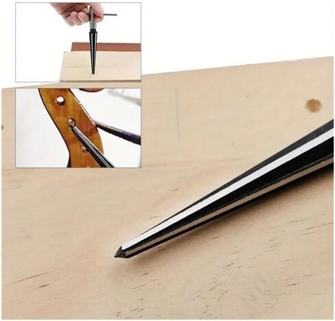 3-13mm و 5-16mm taper Reamer Hand Metal Reamer Deburring Enlarge Pin Hole Reamer Handheld for Wood Metal Plastic Drilling (Round 5-16mm) in Saudi Arabia