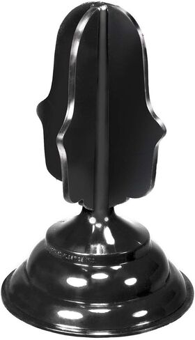 KastLite Black Polycarbonate Finial | 5" Tall with a 3.25" Base | Decorative Finial for Lamp Post Fixtures | Colonial Style | Manufactured by Crown Plastics in Kuwait