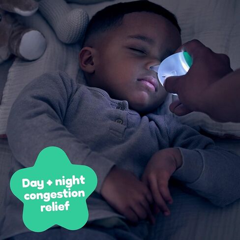 Booger Buddy Bulb Nasal Bulb ، Narwhal - مع ضوء LED للأطفال والأطفال الصغار - مزيل Snot الخالي in Kuwait