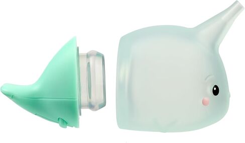 Booger Buddy Bulb Nasal Bulb ، Narwhal - مع ضوء LED للأطفال والأطفال الصغار - مزيل Snot الخالي in Kuwait