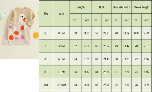 Baby Boy Girl Christmas Sweater Xmas Long Sleeve Knit Tops | Toddler Baby Boy Girl Christmas Gingerbread Man Embroidery Sweater Long Sleeve Chunky Knit Tops Fall Winter Warm Clothes in Saudi Arabia