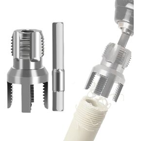 Integrated Internal & External Pipe Threading Tool, 2025 New CR-V Chromium Vanadium Steel Edition, for 1/2'' & 3/4'' Pipes, Electric Drill Compatible Kit (1/2'') in Saudi Arabia