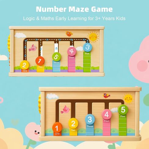 6-in-1 Montessori Baby Tissue Box Toy ، مكعب النشاط الخشبي لمدة 6 أشهر ، ألعاب ألواح اللون والشكل الحسي لمدة 12-18 شهرًا. طفل التعليم المبكر للمهارات الحركية هدية للأطفال الصغار 1-3 in Saudi Arabia