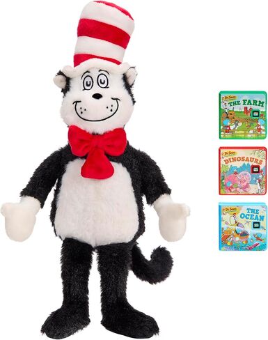 Little Tikes Story Dreamers Cat in The Hat Plush, Storytime, Books, Audio Play Character, Gift and Toy for Toddlers and Kids Girls Boys Ages 2-5 Years in Saudi Arabia