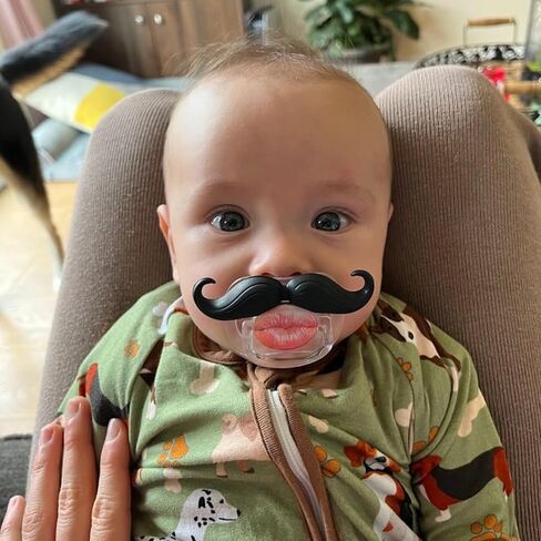 Pacifiers مضحكة للأطفال ، مصاصة الأطفال حديثي الولادة 0-3 أشهر ، PCIFIERS للرضع لمدة 0-6 أشهر ، شارب الصغار ، باسي هدايا الطفل للبنين والبنات in Kuwait