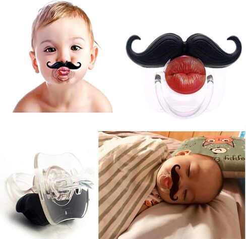 Pacifiers مضحكة للأطفال ، مصاصة الأطفال حديثي الولادة 0-3 أشهر ، PCIFIERS للرضع لمدة 0-6 أشهر ، شارب الصغار ، باسي هدايا الطفل للبنين والبنات in Kuwait