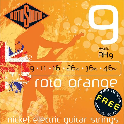 Rotosound Roto Yellows R10 Electric Guitar Strings (10-46) in Saudi Arabia