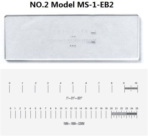 مجموعة ملحقات المجهر - شرائح معايرة المجهر ، شبكية ، مسطرة (1div. = 1mm ، 0.1mm ، 0.01mm) - المصدر المصباح البصري - مصباح LED in Saudi Arabia