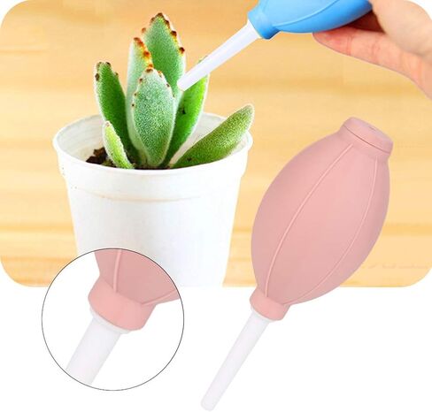 Soft Tip Silicone Air Blower, 2PCS Multi Functional Pump Dust Cleaner Dust Blower Cleaner Camera Cleaning Tool (Blue) in Saudi Arabia