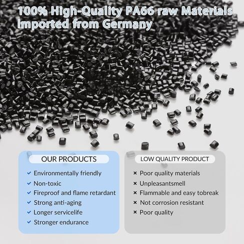 Zip Wire Ties 12 Inch Cable Zip Ties 1000 Pack Tie Wraps with 60 Pounds Tensile Strength, Self-Locking Cable Ties, UV Resistant Thick Nylon Wire Ties for Indoor and Outdoor in Saudi Arabia