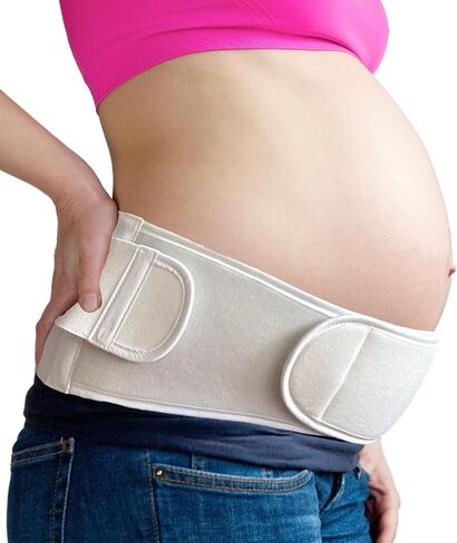 FlexaMed Adjustable Pregnancy and Back Brace 6 Inch - X-Large in Saudi Arabia