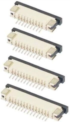 مستلزمات Davitu Electrical Equipments - 10pcs FFC/FPC Connector 30Pin Pitch 1.0 مم أعلى 8/10/20/24/40 ~ 60p - (دبابيس: 22p) in Saudi Arabia