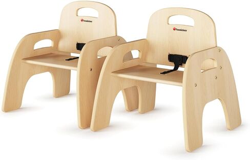 المؤسسات Simple Sace Low Wood Feeding كراسي متعددة ، قاعدة عريضة بدون طيبة ، تسخير أمان قابل للتعديل ، كراسي صغار خشبية قابلة للتكديس مع الانتهاء in Saudi Arabia