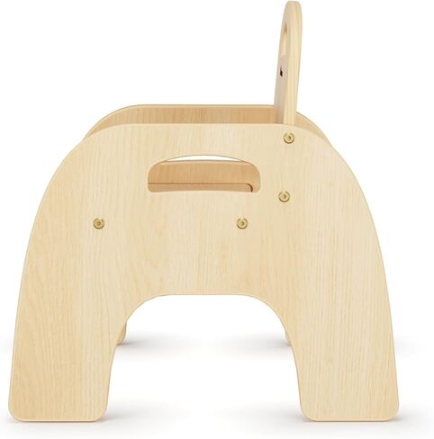 المؤسسات Simple Sace Low Wood Feeding كراسي متعددة ، قاعدة عريضة بدون طيبة ، تسخير أمان قابل للتعديل ، كراسي صغار خشبية قابلة للتكديس مع الانتهاء in Saudi Arabia