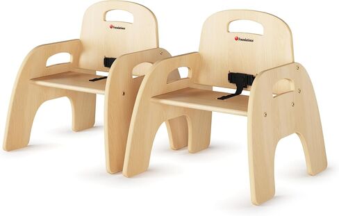 المؤسسات Simple Sace Low Wood Feeding كراسي متعددة ، قاعدة عريضة بدون طيبة ، تسخير أمان قابل للتعديل ، كراسي صغار خشبية قابلة للتكديس مع الانتهاء in Saudi Arabia