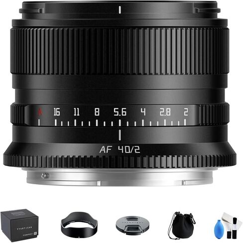 Ttartisan 40mm F2 Full Frame Focus Focus AF AF APERTURE LENS for Nikon Z Mount Cameras Z6 Z6II Z6III Z7 Z9 ZFC ZF ، إلخ. in Saudi Arabia