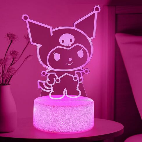 Sunduck Pink Kawaii Night Light مع السيطرة على الحبال- ديكور غرفة حالم لطيف ، عيد ميلاد مثالي/هدية عيد الميلاد للأطفال ، هدية عطلة فريدة من نوعها in Saudi Arabia